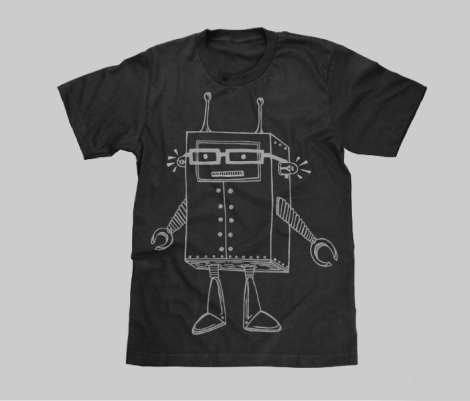 robot shirt