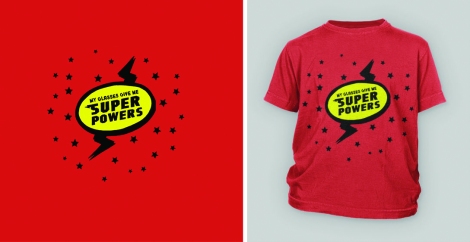 super power t-shirt
